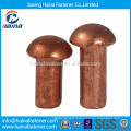 Copper round head solid rivets with all kinds